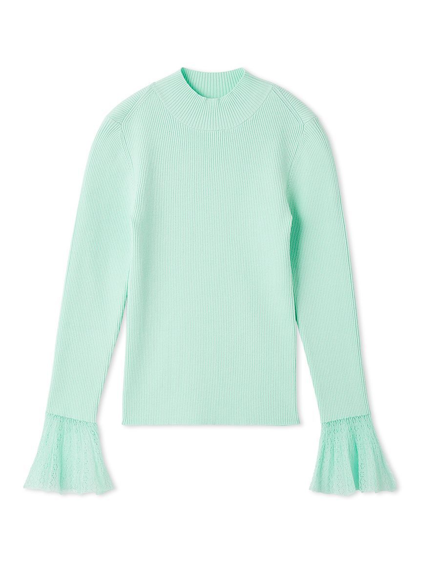 LILY BROWN「シアースリーブリブニット」|ニット・セーター|MNT