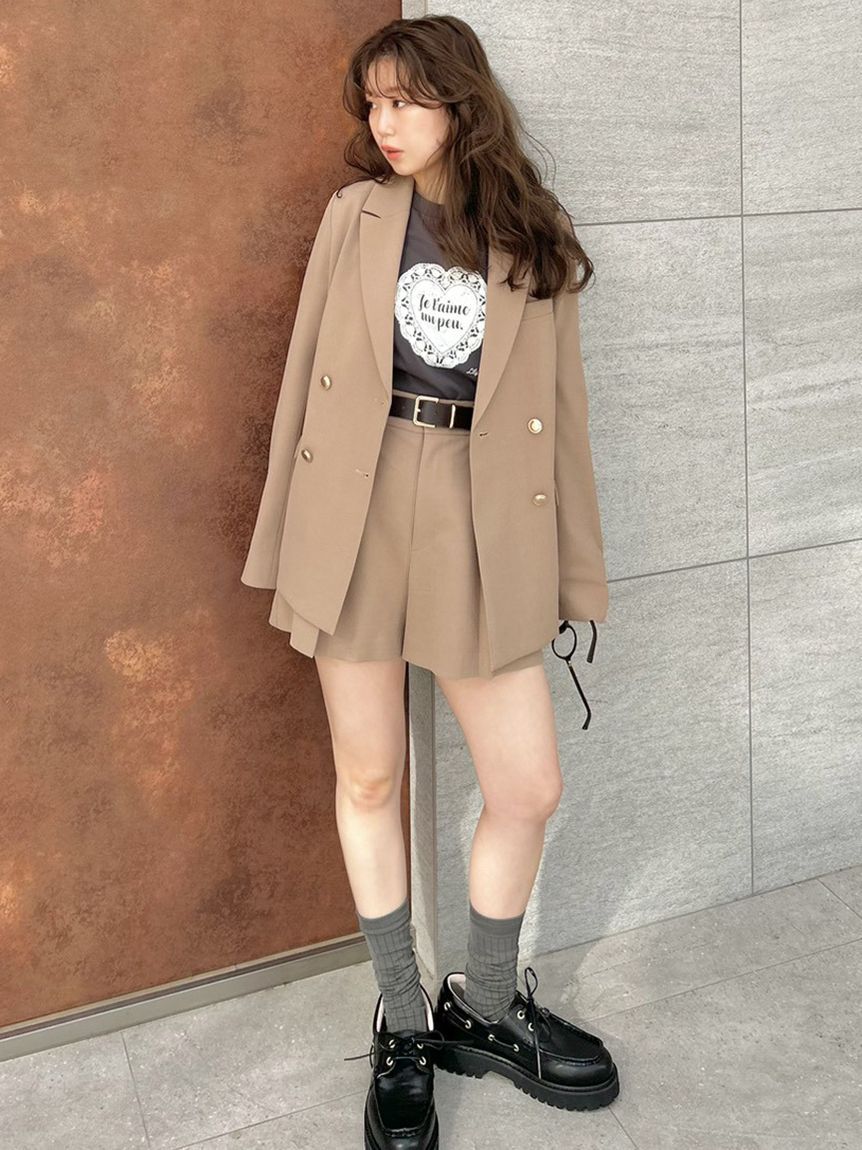 LILY BROWN「ベルトセットショートパンツ」|その他|