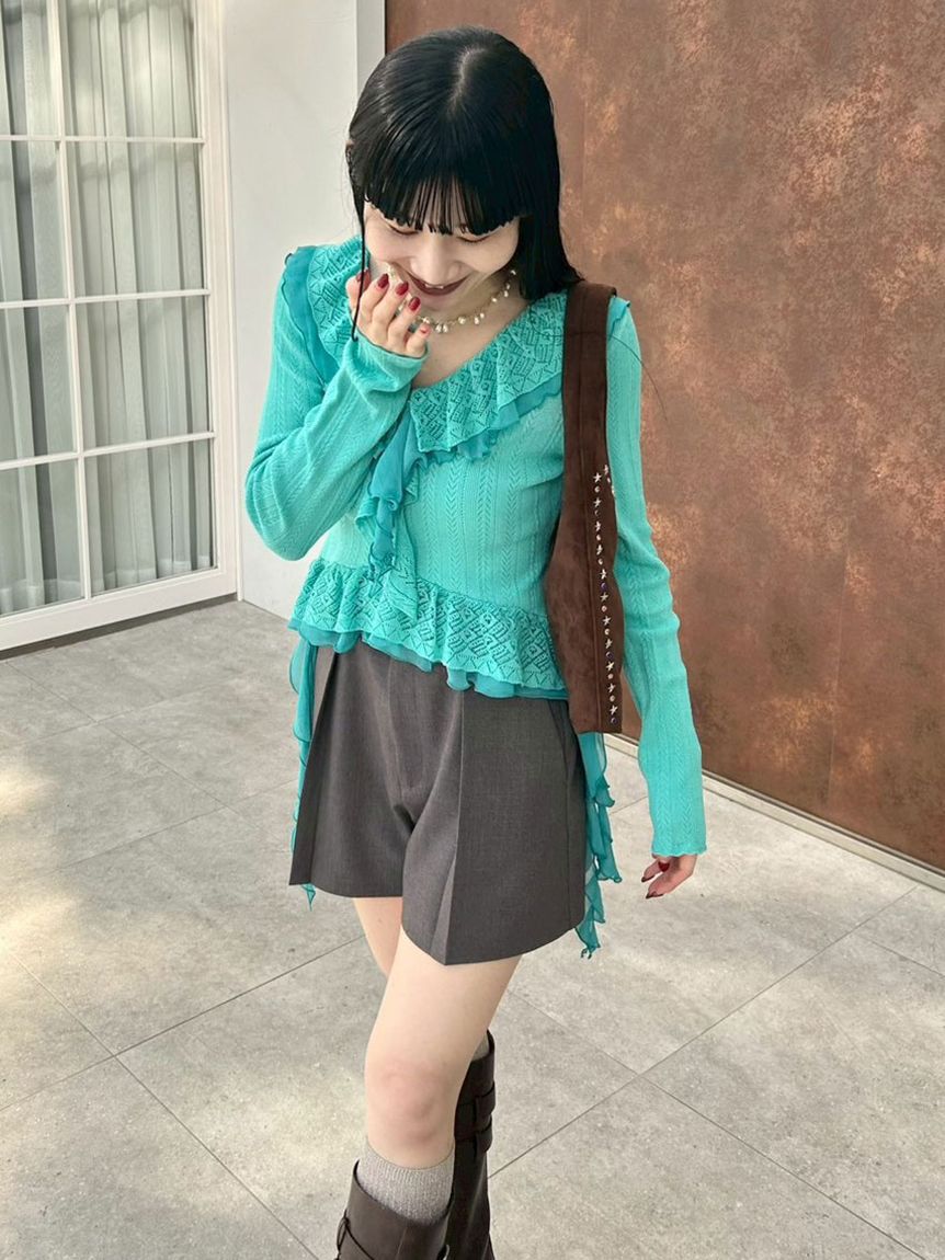 LILY BROWN「ベルトセットショートパンツ」|その他|