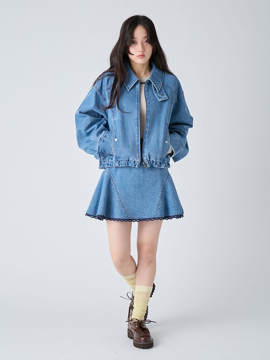 LILY BROWN「フレアミニスカート」|スカート|