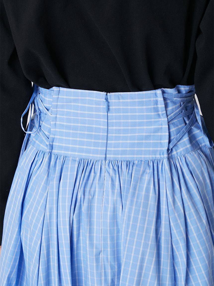 LILY BROWN「２wayボリュームシャツスカート」|スカート|