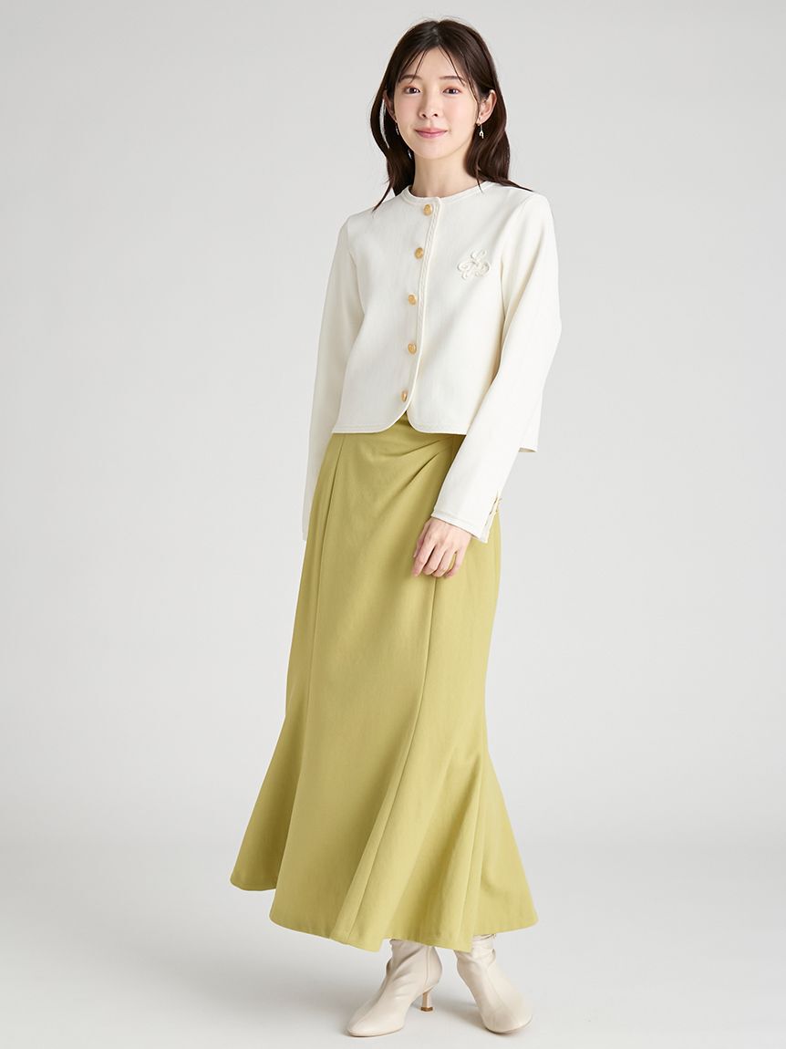 CELFORD「トリム総針カーディガン」|カーディガン|