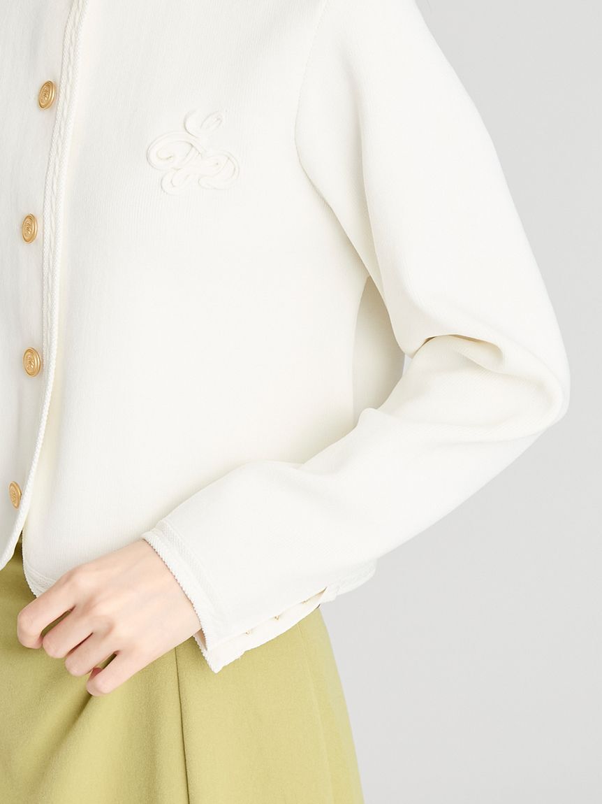 CELFORD「トリム総針カーディガン」|カーディガン|