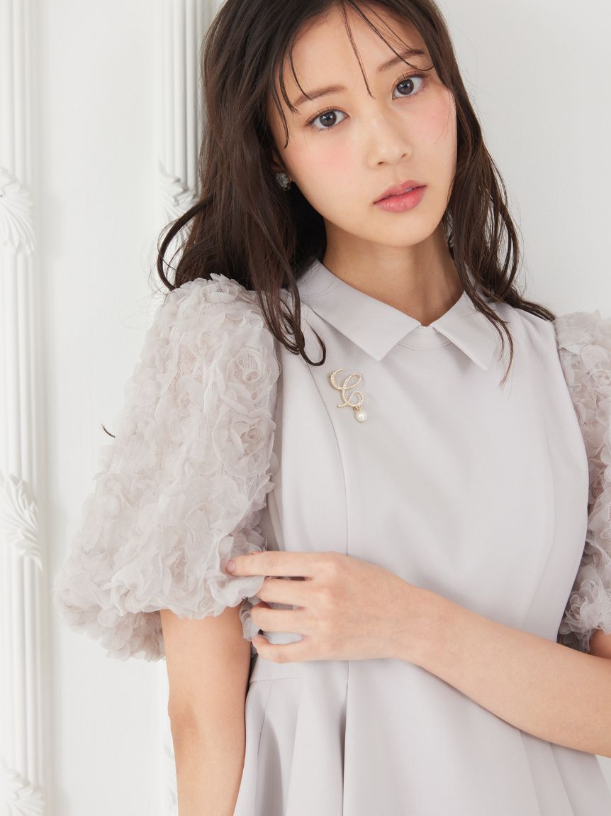 CELFORD「襟付きデザインスリーブブラウス」|シャツ・ブラウス|