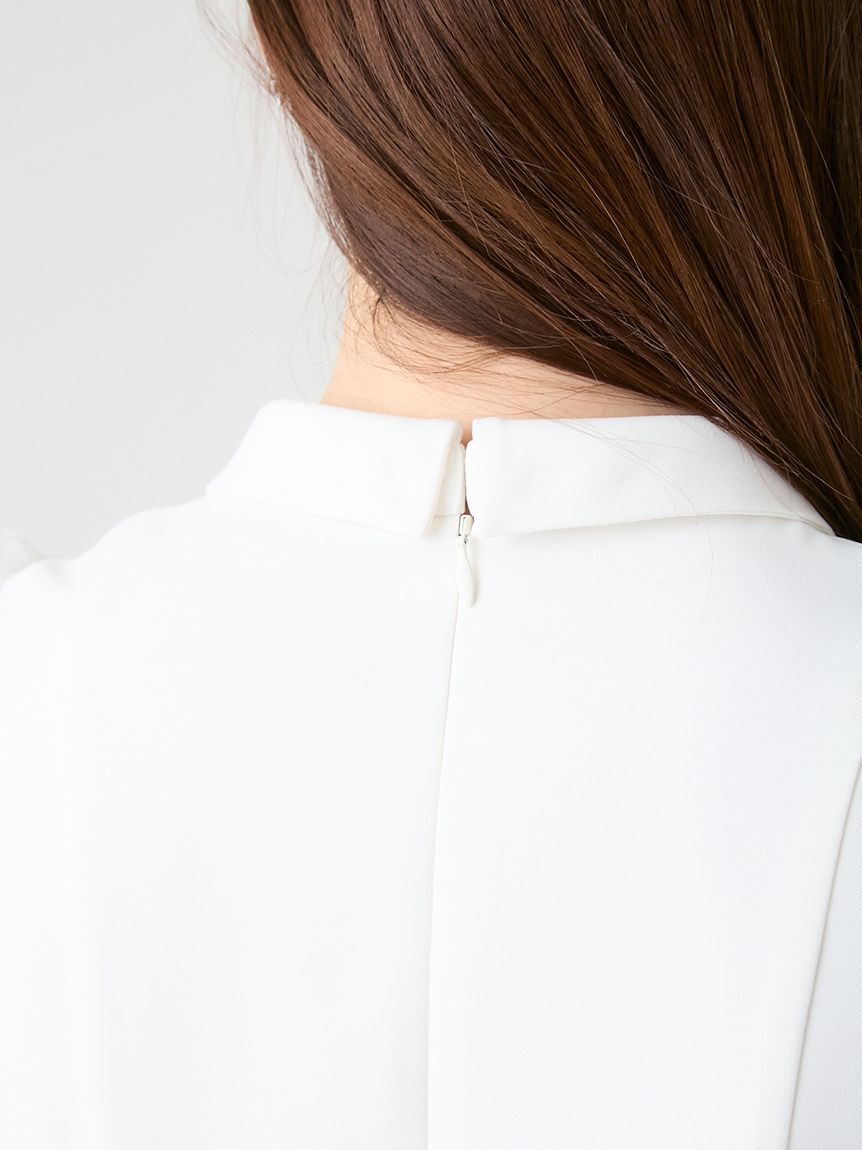 CELFORD「襟付きデザインスリーブブラウス」|シャツ・ブラウス|