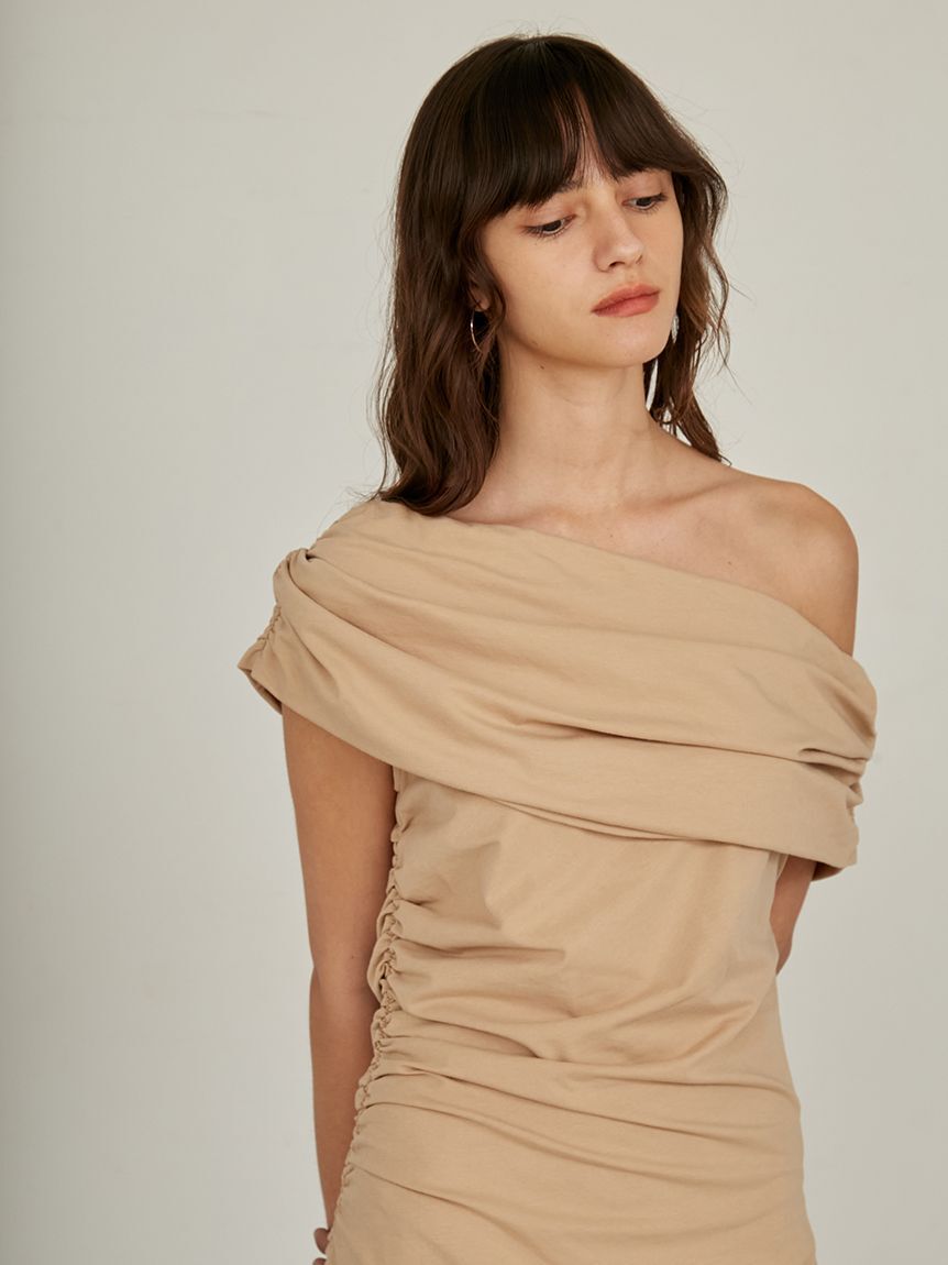 styling/「オフショルダーツイストワンピース」|ワンピース|