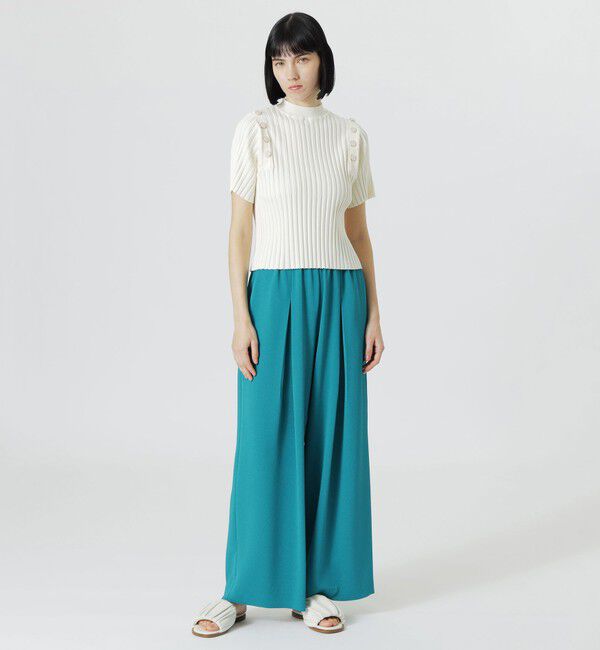  「カラーちりめんイージーパンツ」|その他|