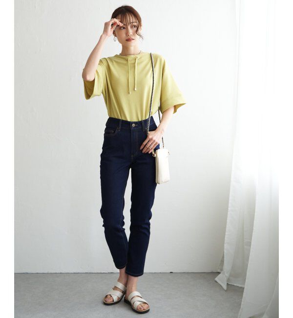 ikka「【雑誌 InRed 6月号掲載】コットンUSA鹿の子スピンドルプルオーバー」|Tシャツ・カットソー|