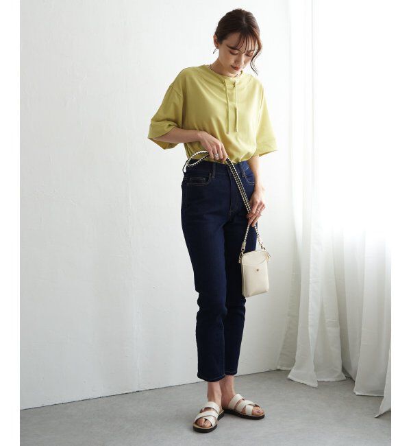 ikka「【雑誌 InRed 6月号掲載】コットンUSA鹿の子スピンドルプルオーバー」|Tシャツ・カットソー|