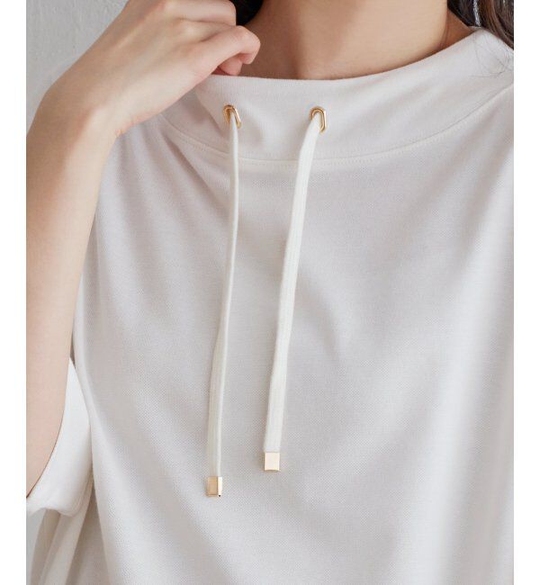 ikka「【雑誌 InRed 6月号掲載】コットンUSA鹿の子スピンドルプルオーバー」|Tシャツ・カットソー|