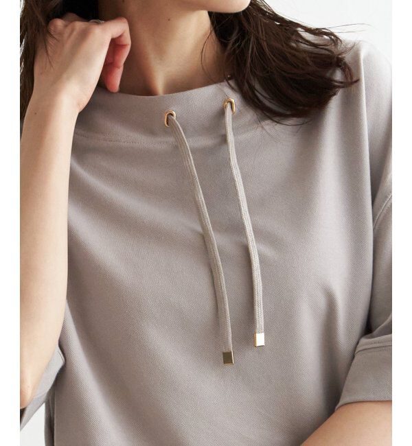 ikka「【雑誌 InRed 6月号掲載】コットンUSA鹿の子スピンドルプルオーバー」|Tシャツ・カットソー|