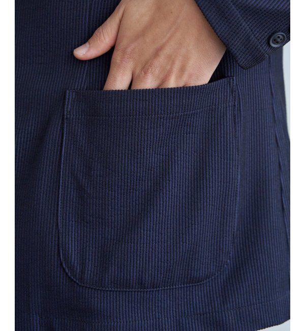 IKKA LOUNGE「GOKU楽ワーク サッカージャケット」|テーラードジャケット|