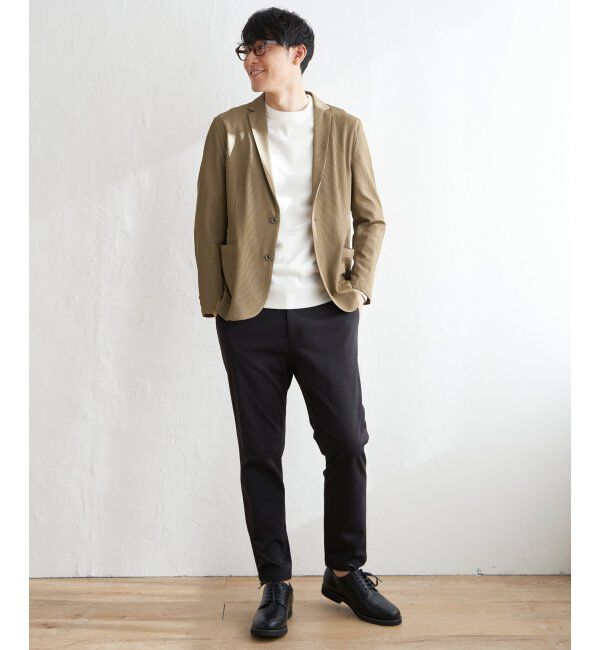 IKKA LOUNGE「GOKU楽ワーク サッカージャケット」|テーラードジャケット|