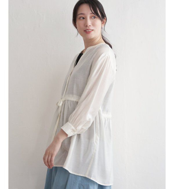 ikka「シアースキッパーシャツ」|シャツ・ブラウス|