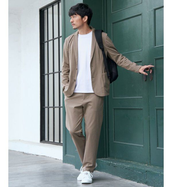 IKKA LOUNGE「GOKU楽ワークポンチジャケット」|テーラードジャケット|