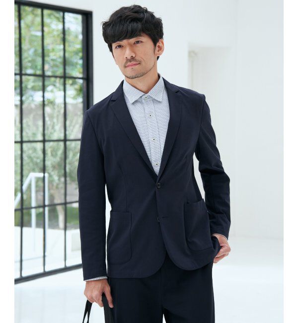 IKKA LOUNGE「GOKU楽ワークポンチジャケット」|テーラードジャケット|