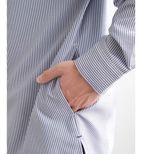 ikka「イージケアサッカースナップシャウター」|ブルゾン・スタジャン|