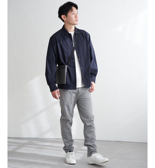 ikka「イージケアサッカースナップシャウター」|ブルゾン・スタジャン|