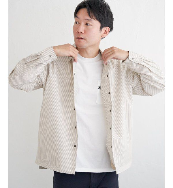 ikka「イージケアサッカースナップシャウター」|ブルゾン・スタジャン|