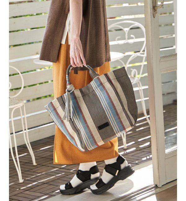 ikka「雑材シート2WAYトートバッグ」|その他|