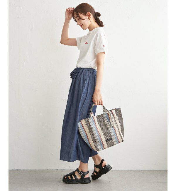 ikka「雑材シート2WAYトートバッグ」|その他|