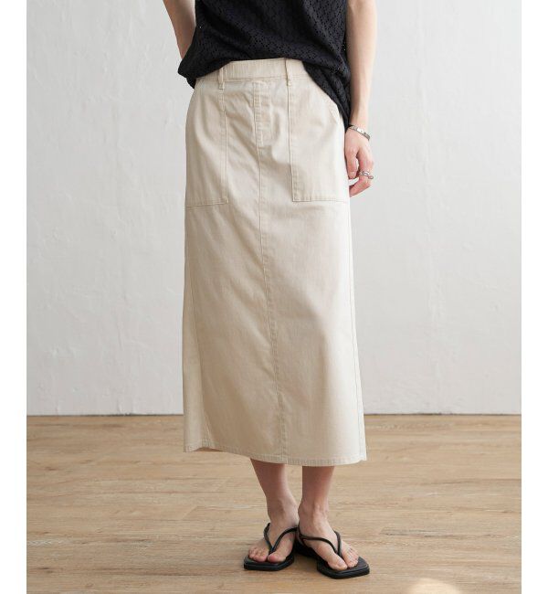 Lbc with Life「さらひやプラスIラインスカート」|スカート|