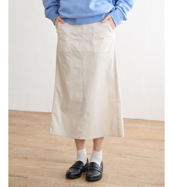 Lbc with Life「さらひやプラスIラインスカート」|スカート|