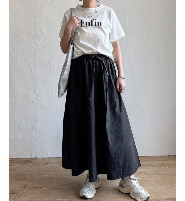 Lbc with Life「ワッシャーナイロンワークベルトスカート」|スカート|