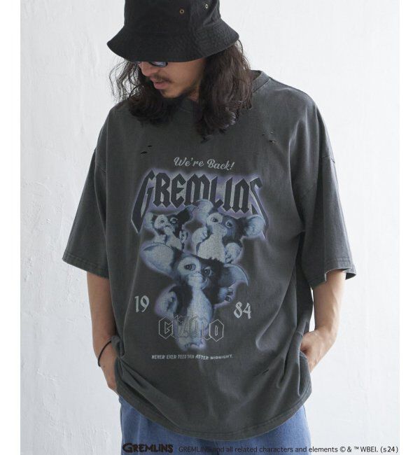 VENCE share style「GREMLINS グレムリン ダメージTシャツ」|Tシャツ・カットソー|