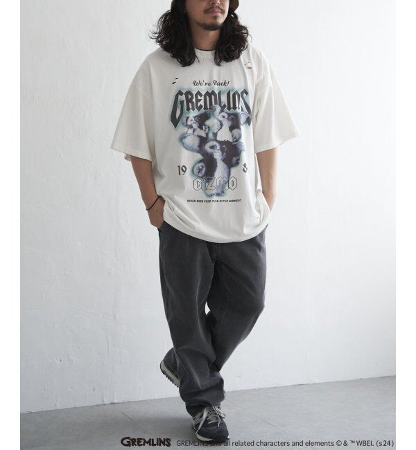 VENCE share style「GREMLINS グレムリン ダメージTシャツ」|Tシャツ・カットソー|