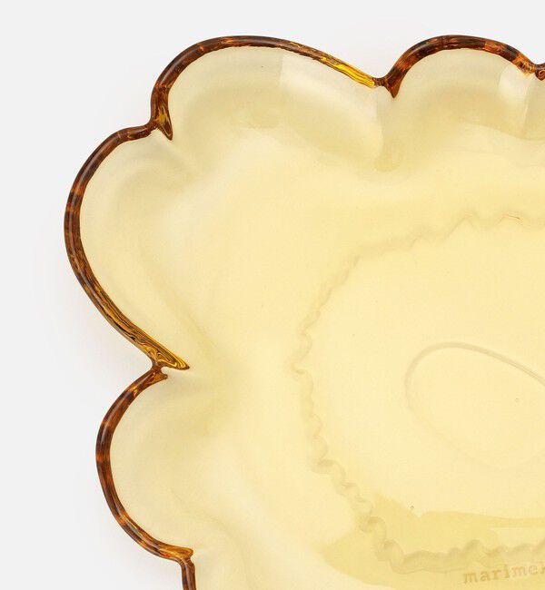 Marimekko「Unikko ガラスプレート 20cm」|その他|