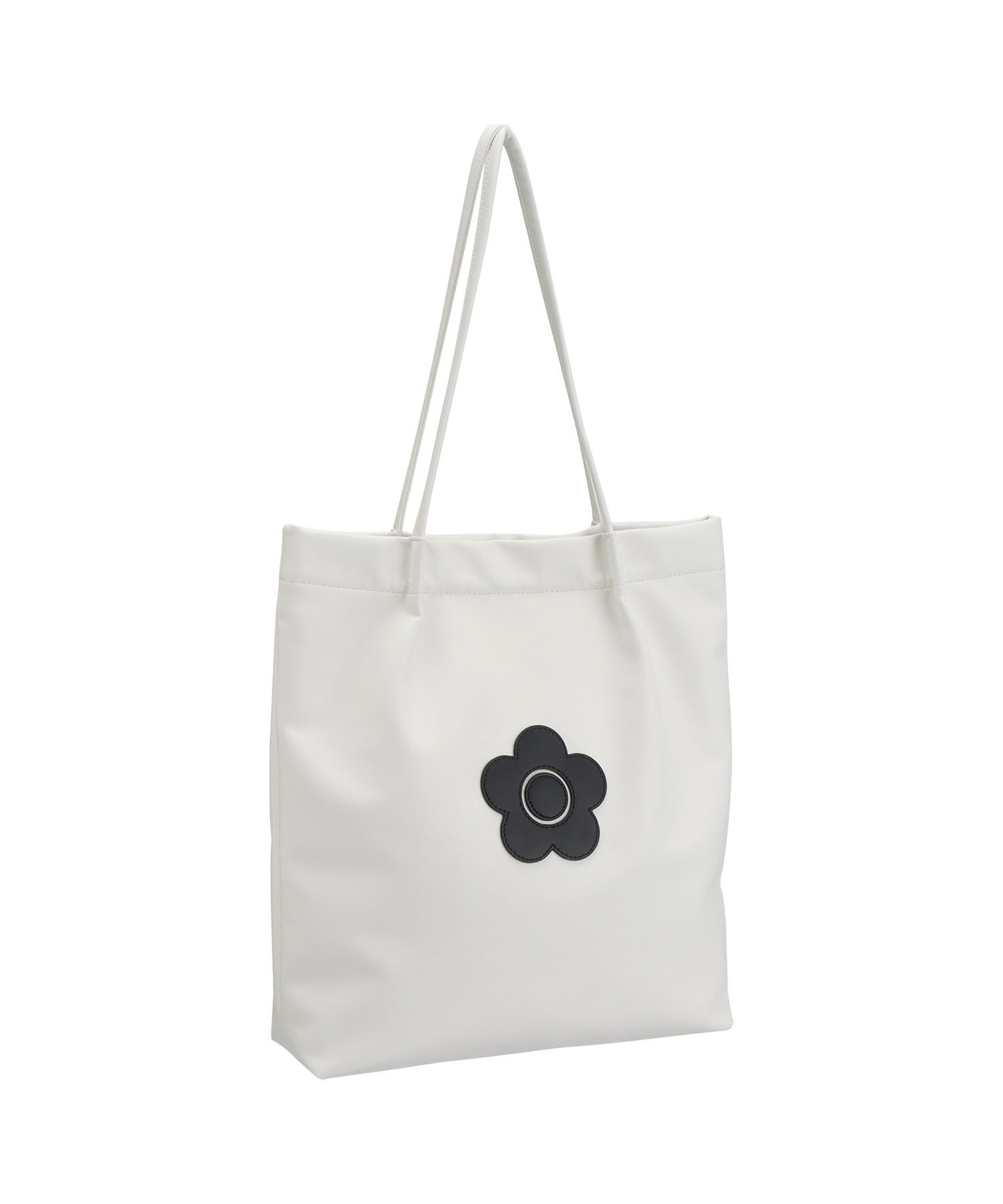 MARY QUANT「デイジーパッチソフト トート」|トートバッグ|ホワイト