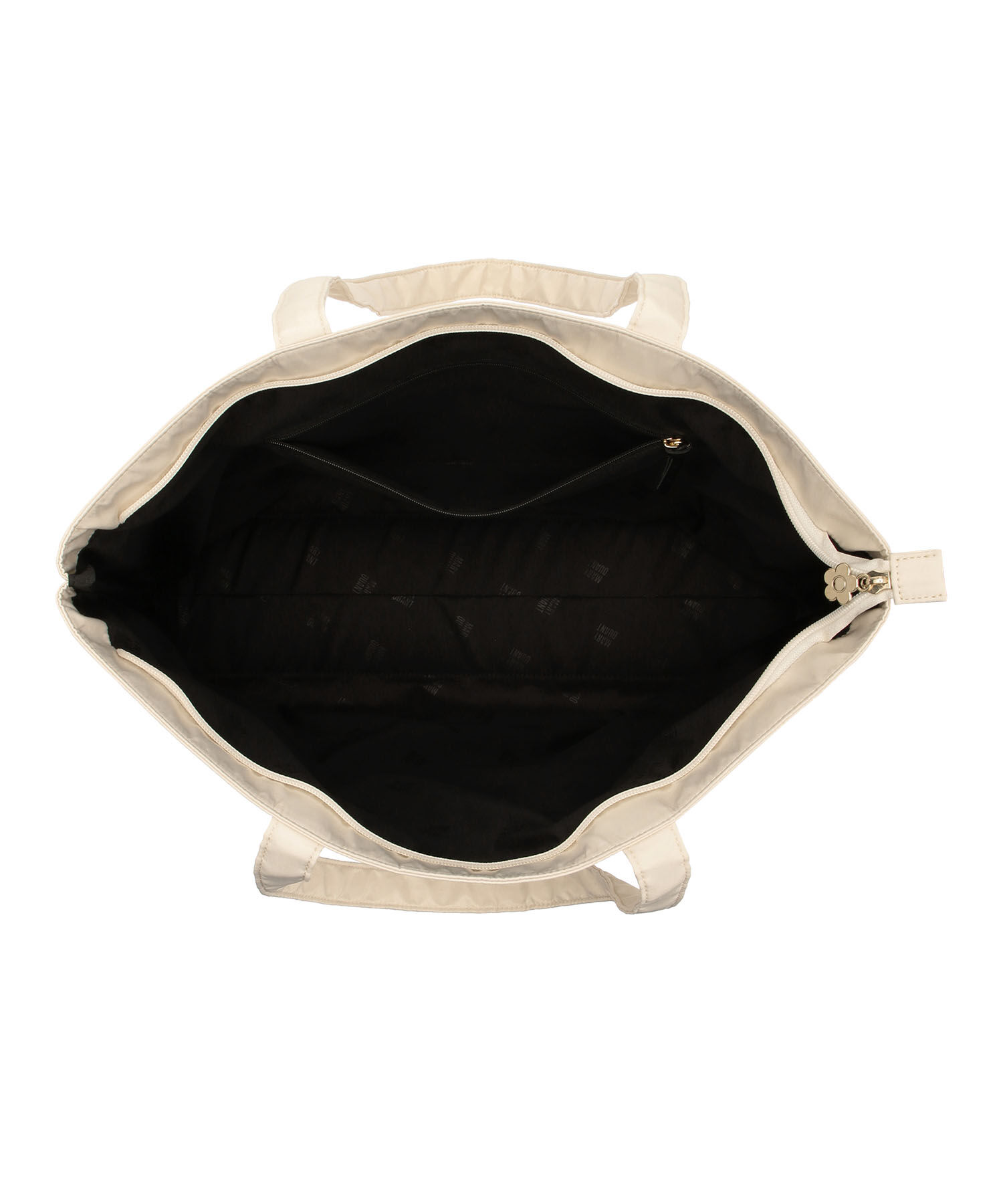 MARY QUANT「ゴールドロゴプリント舟型 トート」|トートバッグ|