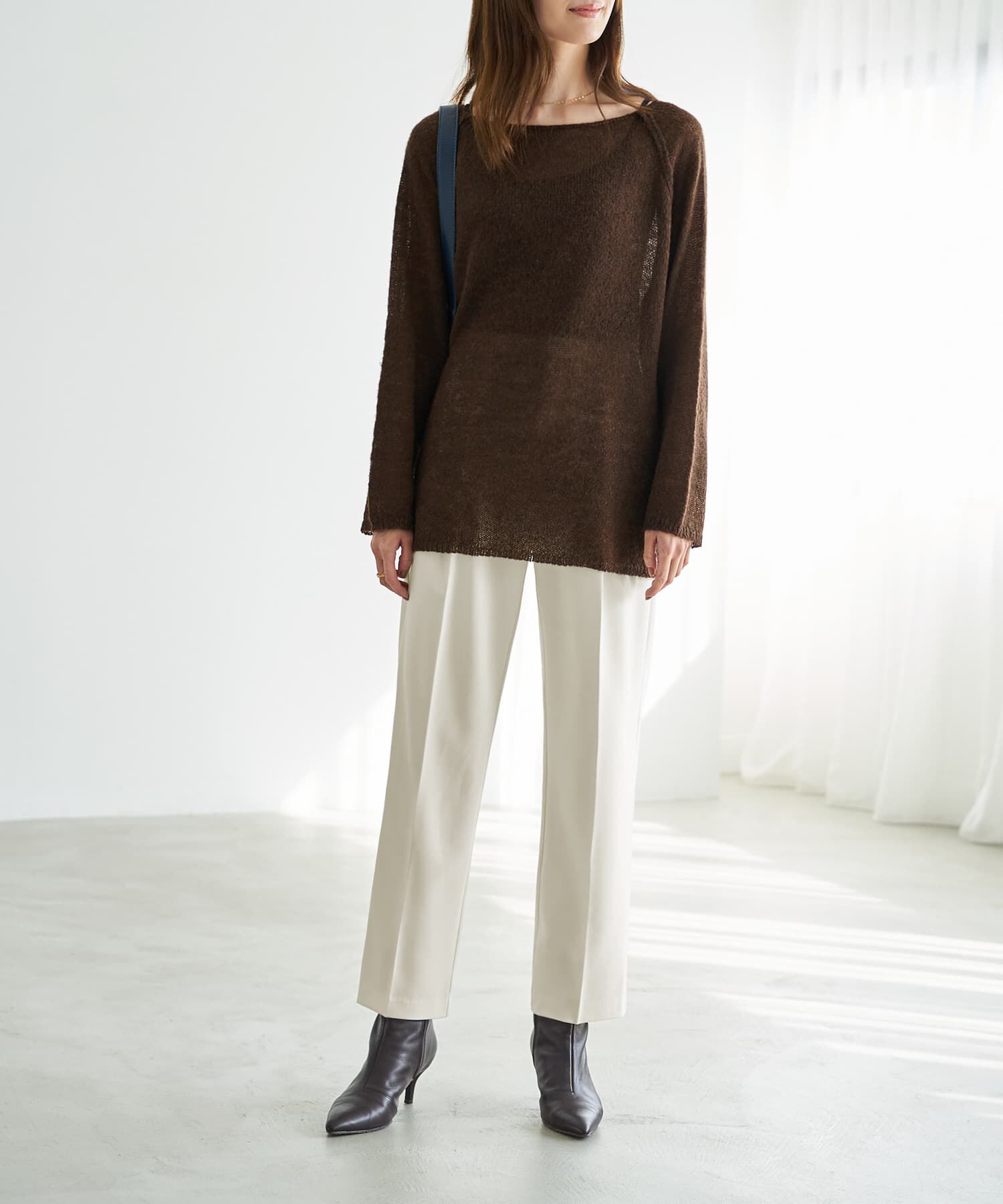 STYLE DELI「ストレッチツイルBASICタックパンツ」|スラックス|