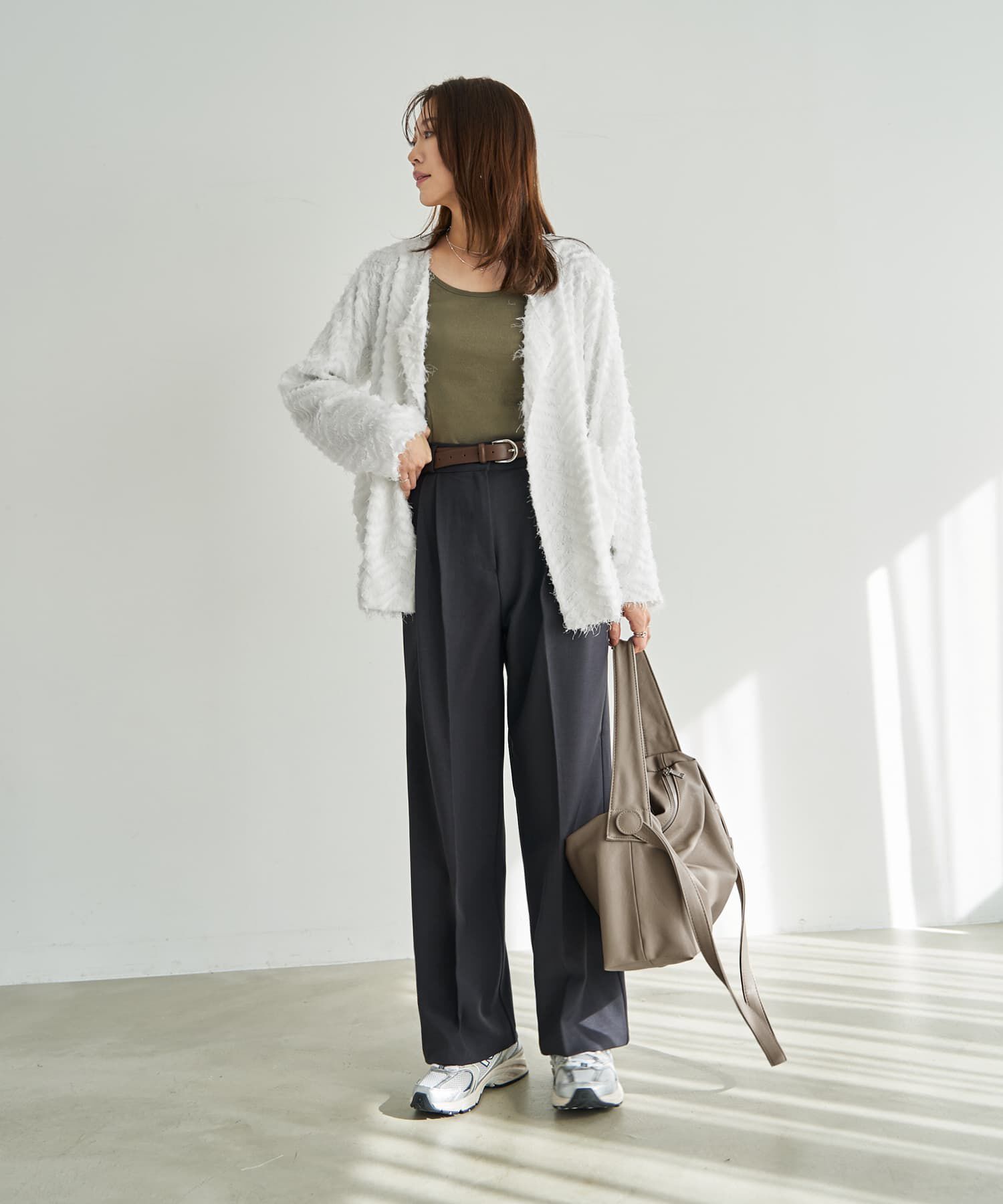 STYLE DELI「中厚地２タックワイドパンツB」|その他|