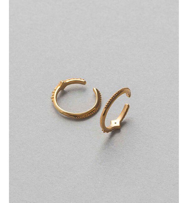 ete「ダイヤモンド リバーシブルイヤリング」|イヤリング|