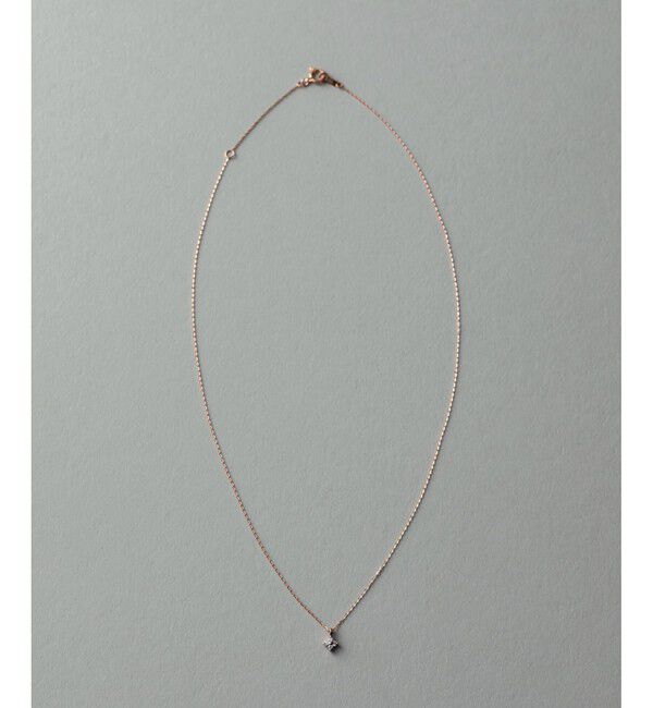 ete「[レイヤード] K18MPG ダイヤモンド フローレット ネックレス」|ネックレス|