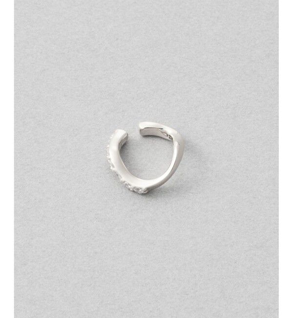 Jouete「ダブルフェイス イヤリング ジルコニア」|イヤリング|