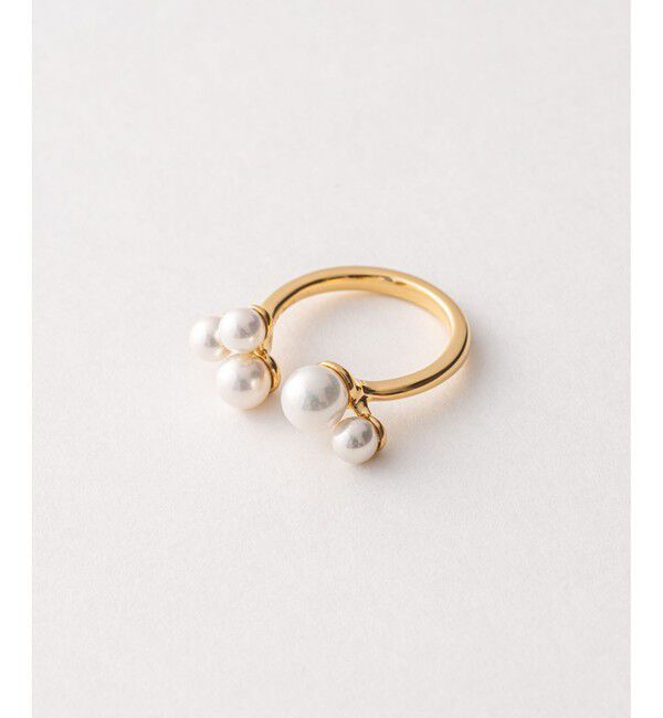 Jouete「フォークリング パール」|リング|
