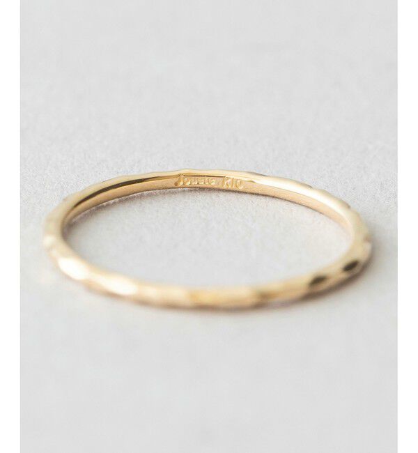 Jouete「K10YG ピンキーリング クラフト」|リング|