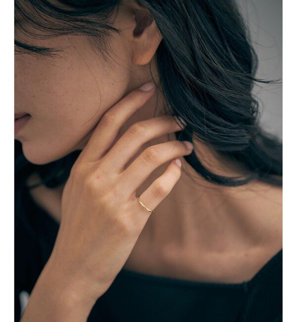 Jouete「K10YG ピンキーリング クラフト」|リング|