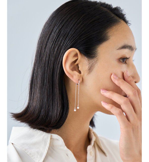 Jouete「[ダブルフェイス] イヤリング パール」|イヤリング|