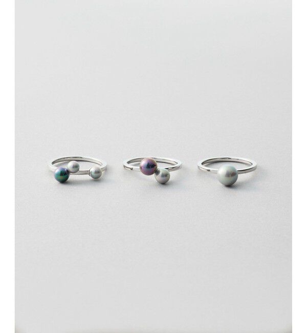 Jouete「セットリング カラーパール」|リング|