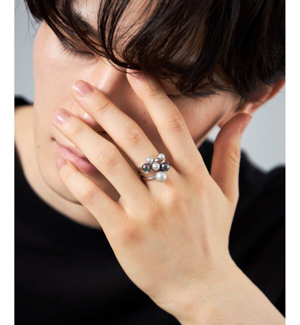 Jouete「セットリング カラーパール」|リング|