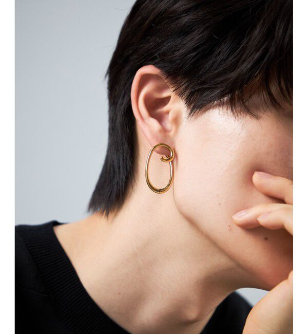 Jouete「[サークルピアス] ワンストローク」|ピアス|