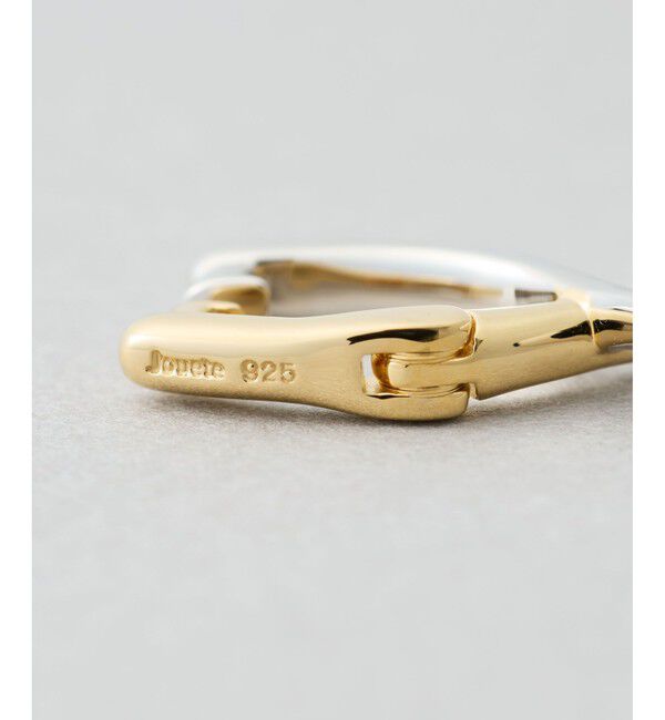 Jouete「[スナップイヤリング] シャープ コンビカラー」|イヤリング|