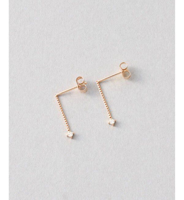 Jouete「K18 ピアス ダイヤモンド」|ピアス|