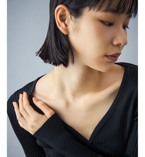 Jouete「K18 ネックレス ダイヤモンド」|ネックレス|