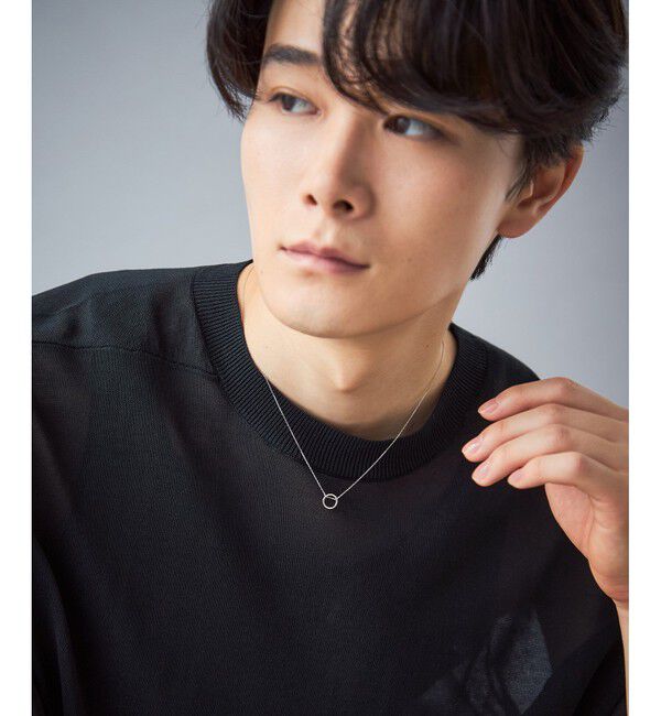 Jouete「[レイヤー] PT900/850 ネックレス サークル」|ネックレス|