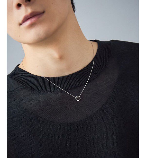 Jouete「[レイヤー] PT900/850 ネックレス サークル」|ネックレス|